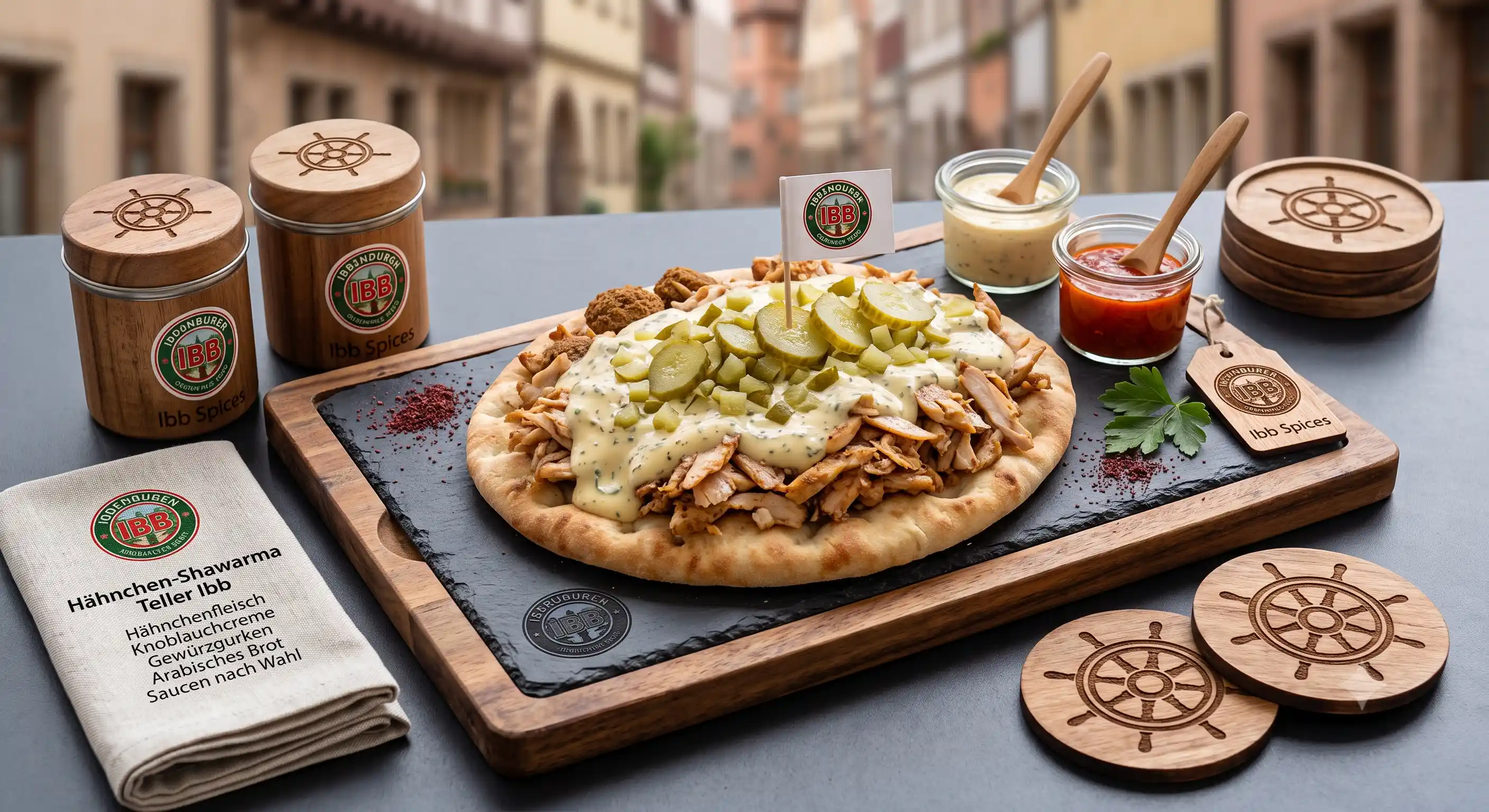 87- Hähnchen-Shawarma