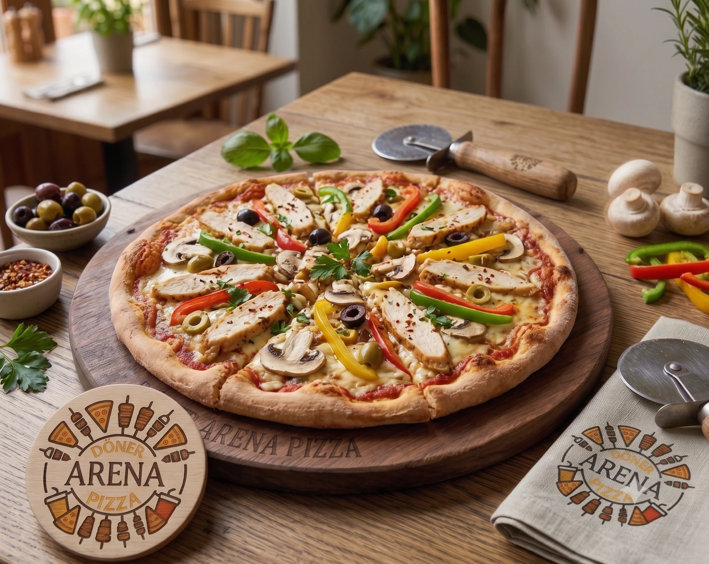 29- Pizza Hähnchen