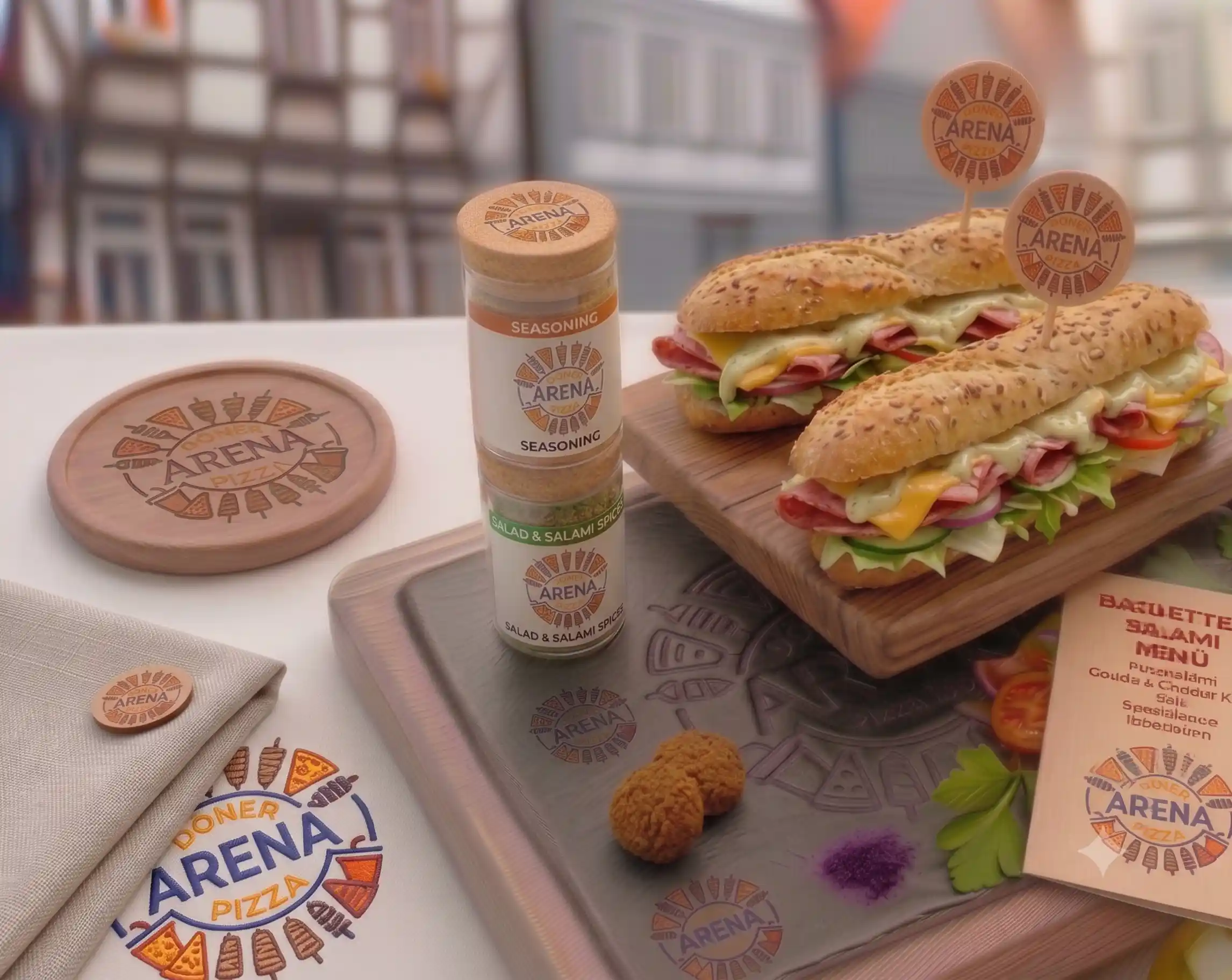 Baguettes   Salami