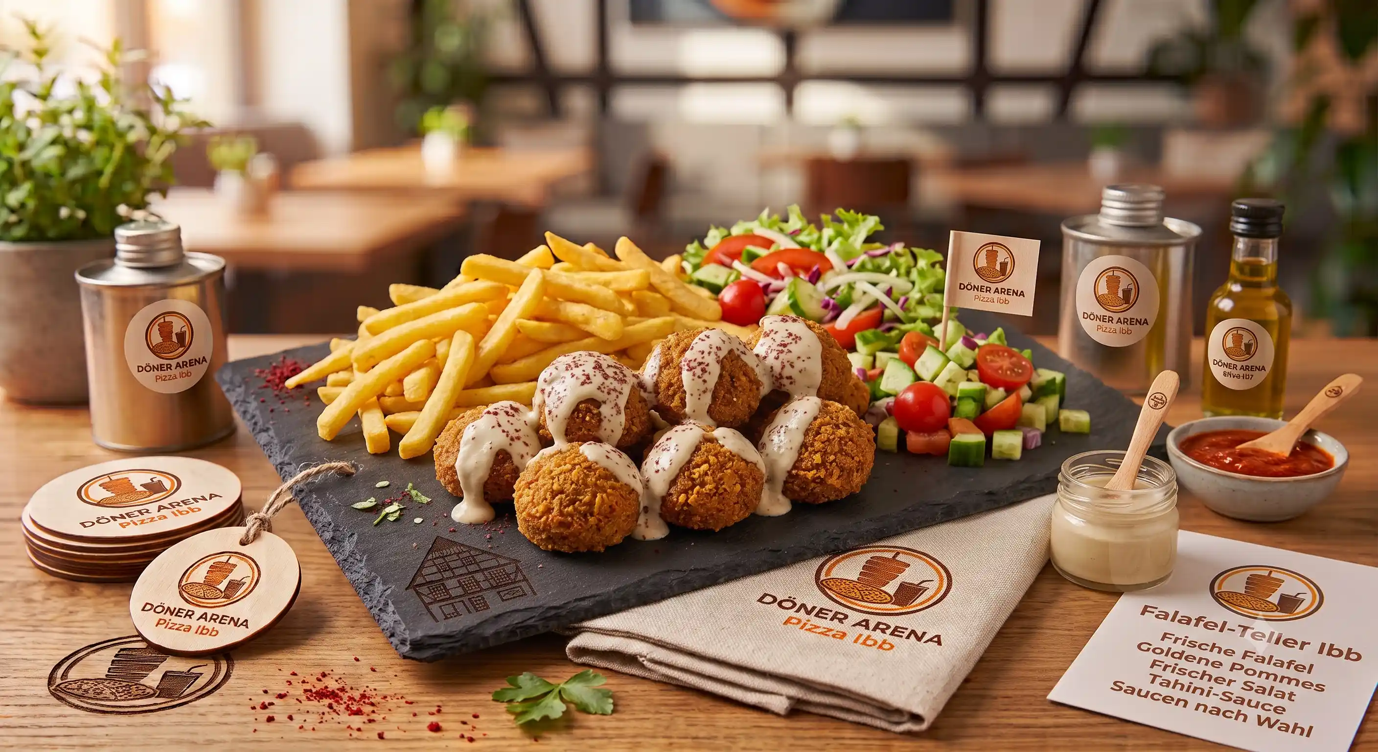 72- Falafel-Teller