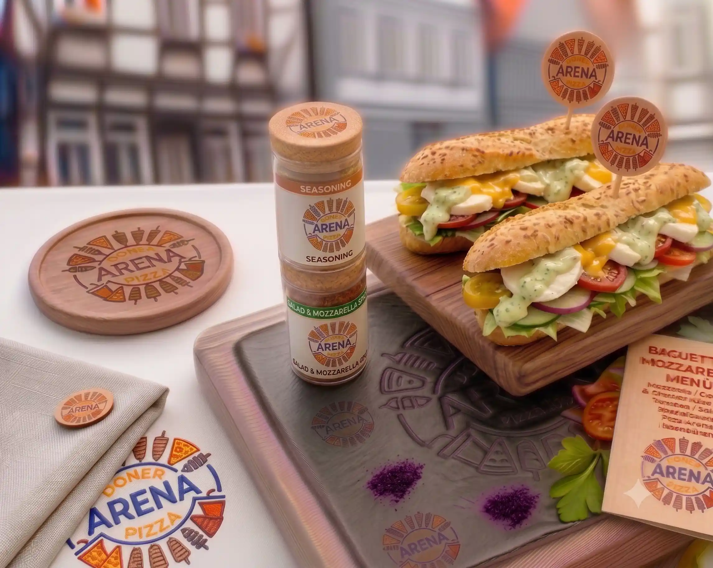 Baguettes  Mozerella