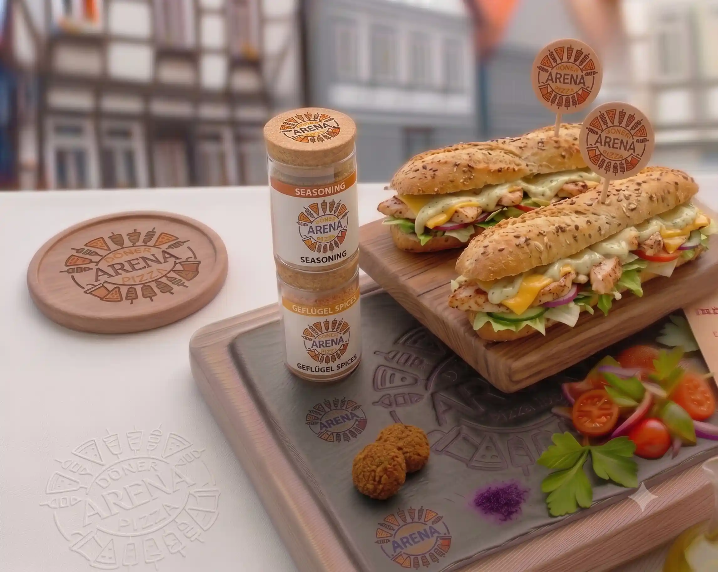 Baguettes  Geflügel