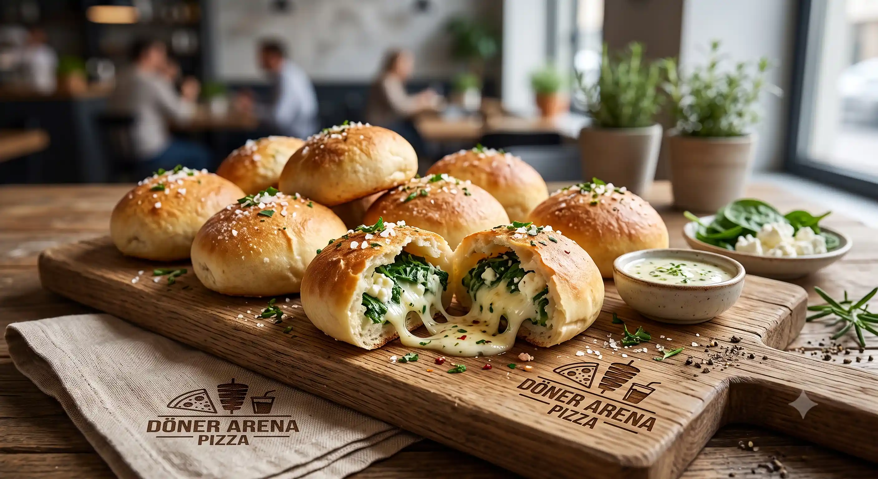 42- Pizzabrötchen Jalapeños & Käse